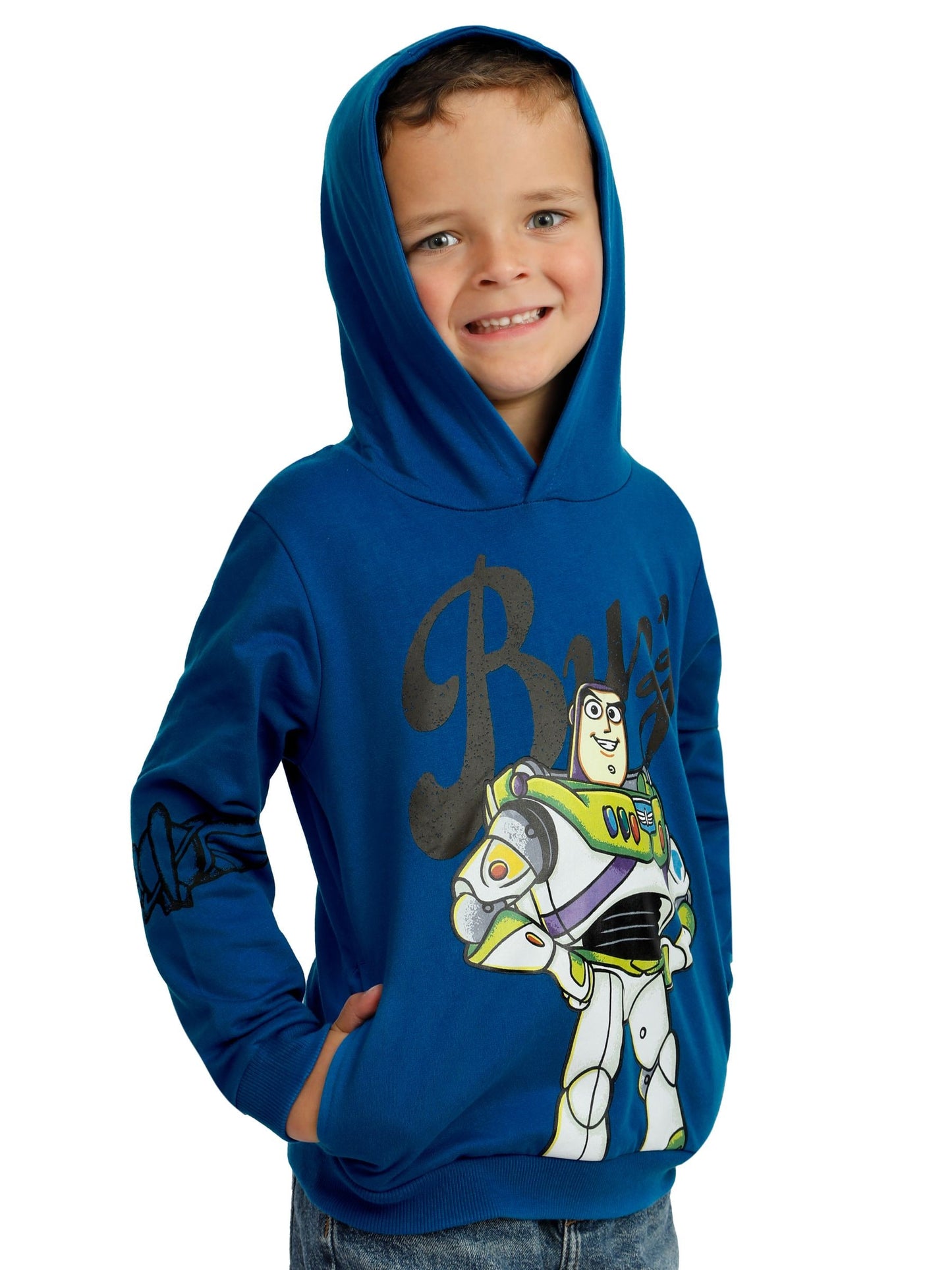 Dsiney Kidz - Character Blue Disney Toy Story Buzz Lightyear Hoodie image 2