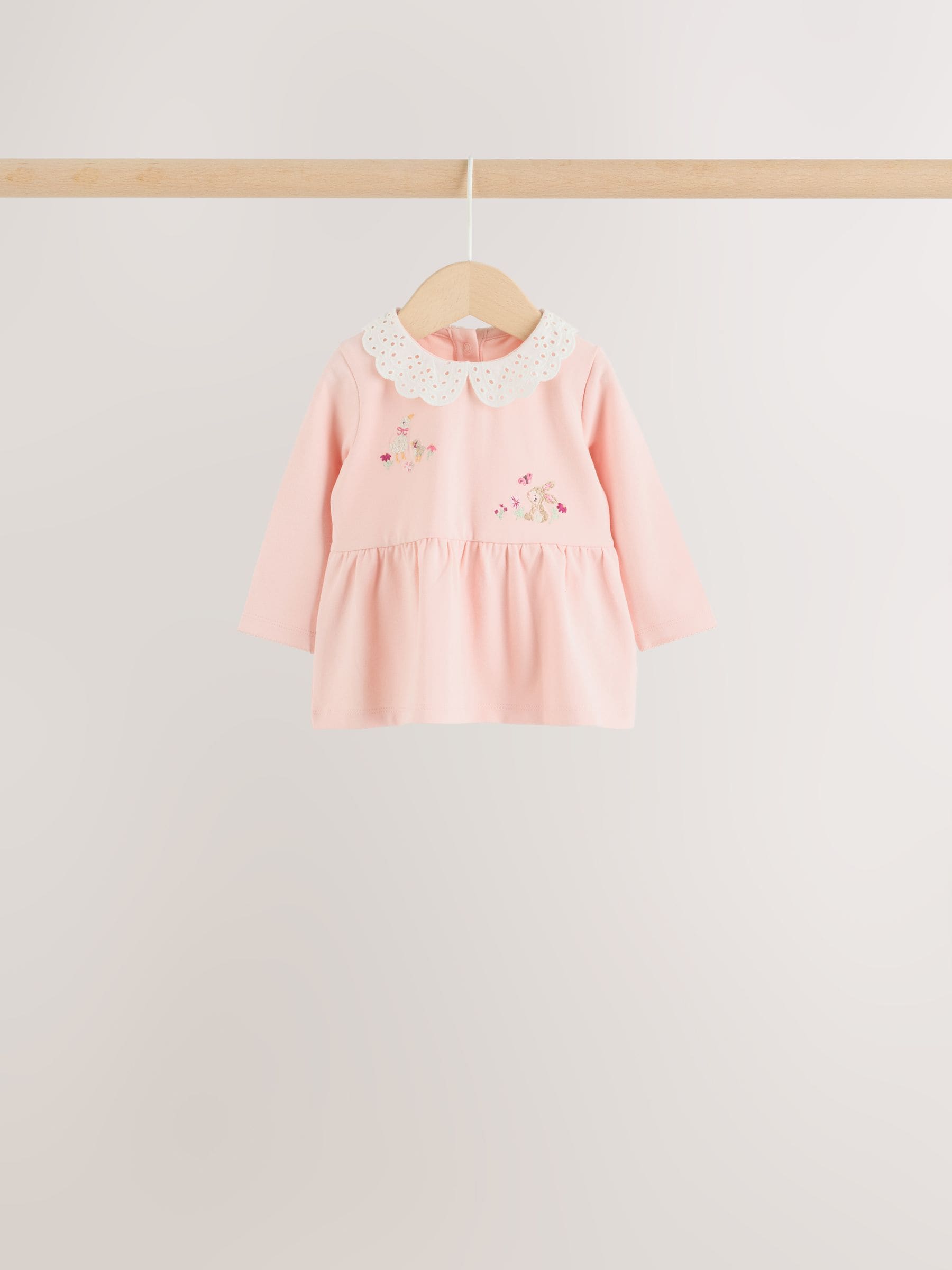 Dsiney Kidz - Pink Fairy Mouse Long Sleeve T-Shirt And Leggings Baby 6 Piece Set (0mths-2yrs) image 2