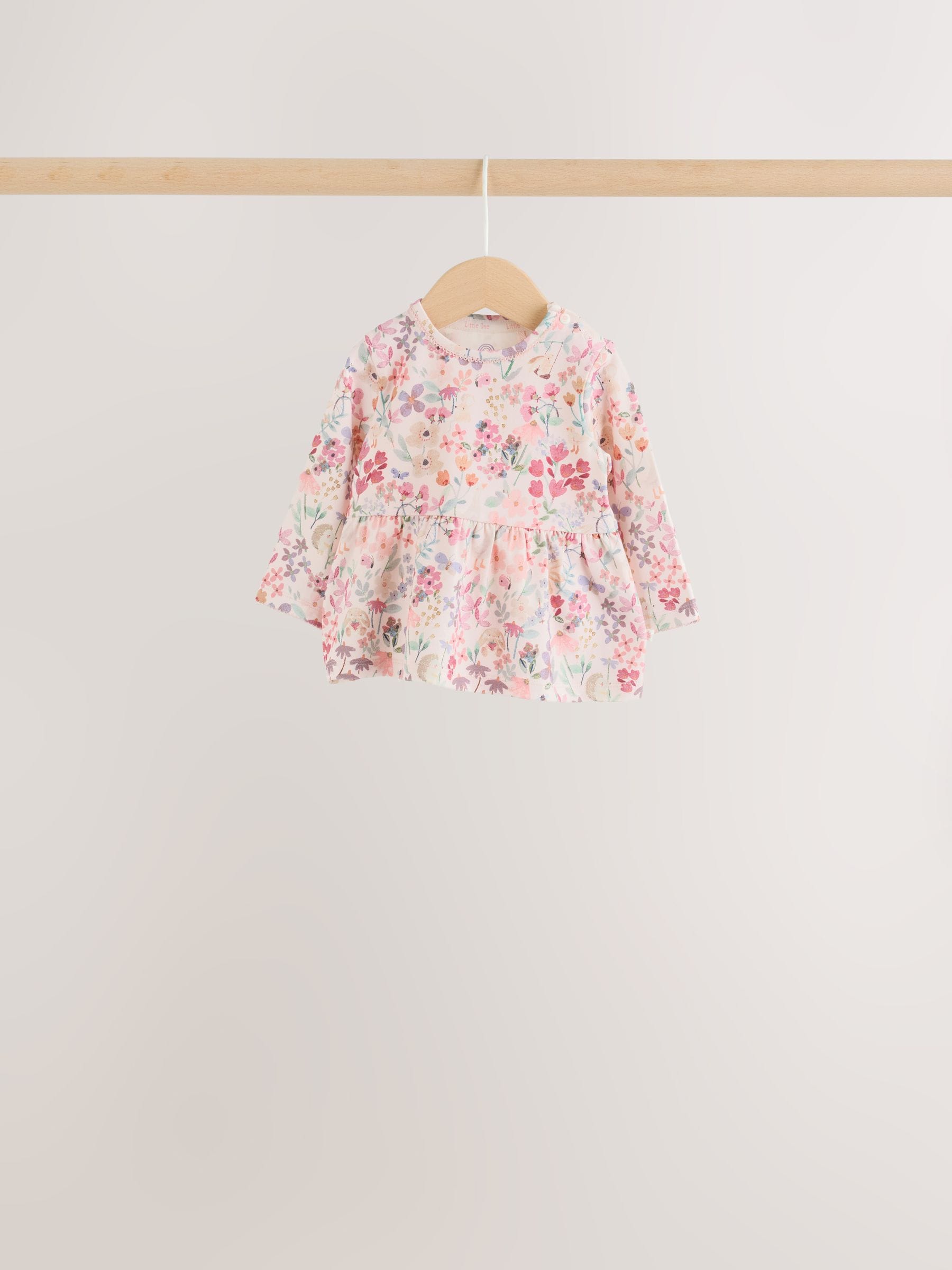 Dsiney Kidz - Pink Fairy Mouse Long Sleeve T-Shirt And Leggings Baby 6 Piece Set (0mths-2yrs) image 4