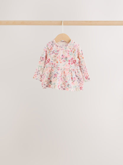 Dsiney Kidz - Pink Fairy Mouse Long Sleeve T-Shirt And Leggings Baby 6 Piece Set (0mths-2yrs) image 4