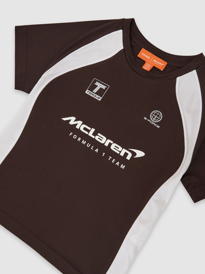 McLaren Racing Panelled Lando T-Shirt Unisex-Fit image 3