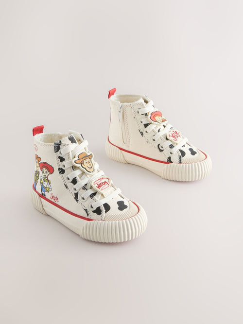 Cream Toy Story High Top Trainers image 1