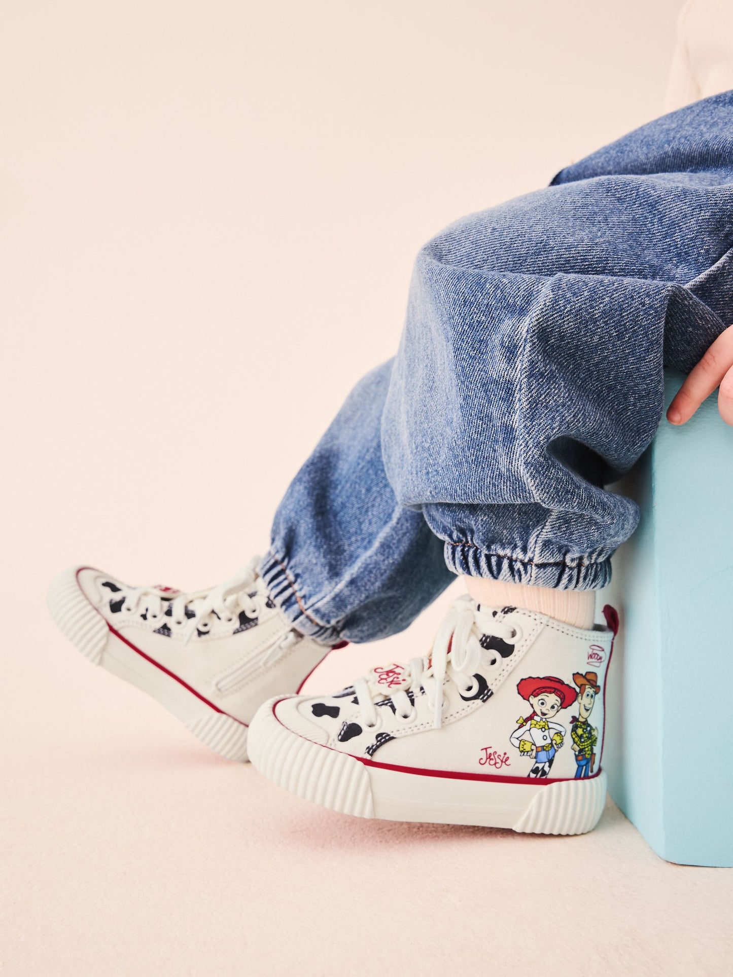 Cream Toy Story High Top Trainers image 3
