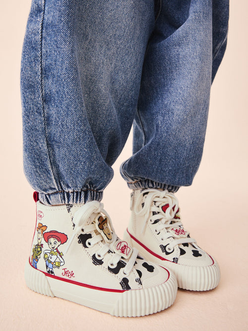 Cream Toy Story High Top Trainers image 1