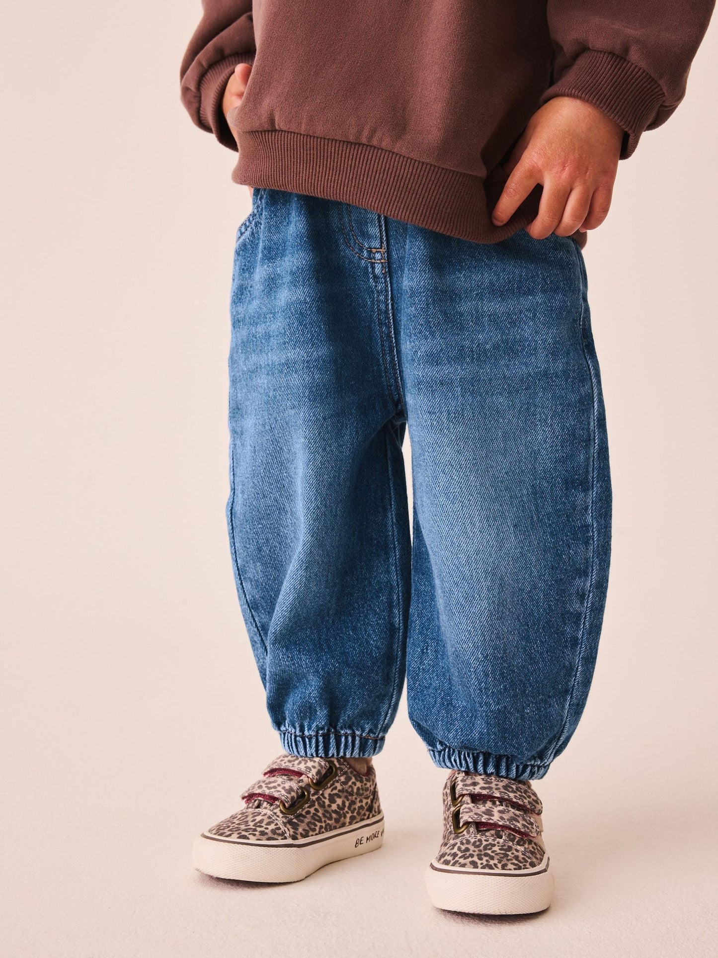 Dsiney Kidz - Mid Wash Denim Barrel Jeans (3mths-7yrs) image 1