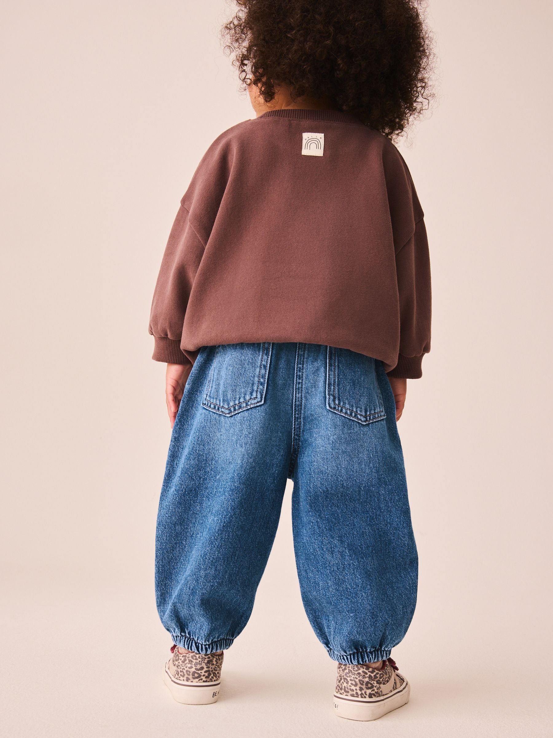 Dsiney Kidz - Mid Wash Denim Barrel Jeans (3mths-7yrs) image 3