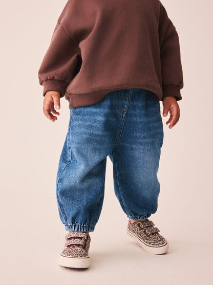 Dsiney Kidz - Mid Wash Denim Barrel Jeans (3mths-7yrs) image 4