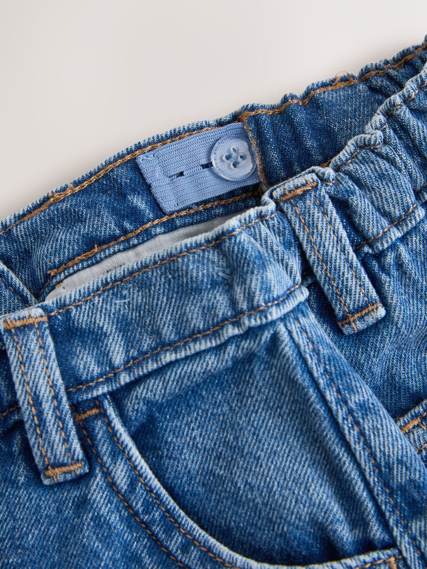 Dsiney Kidz - Mid Wash Denim Barrel Jeans (3mths-7yrs) image 9
