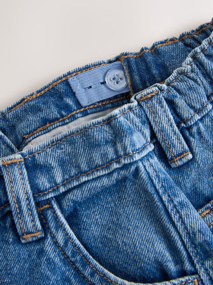 Dsiney Kidz - Mid Wash Denim Barrel Jeans (3mths-7yrs) image 9
