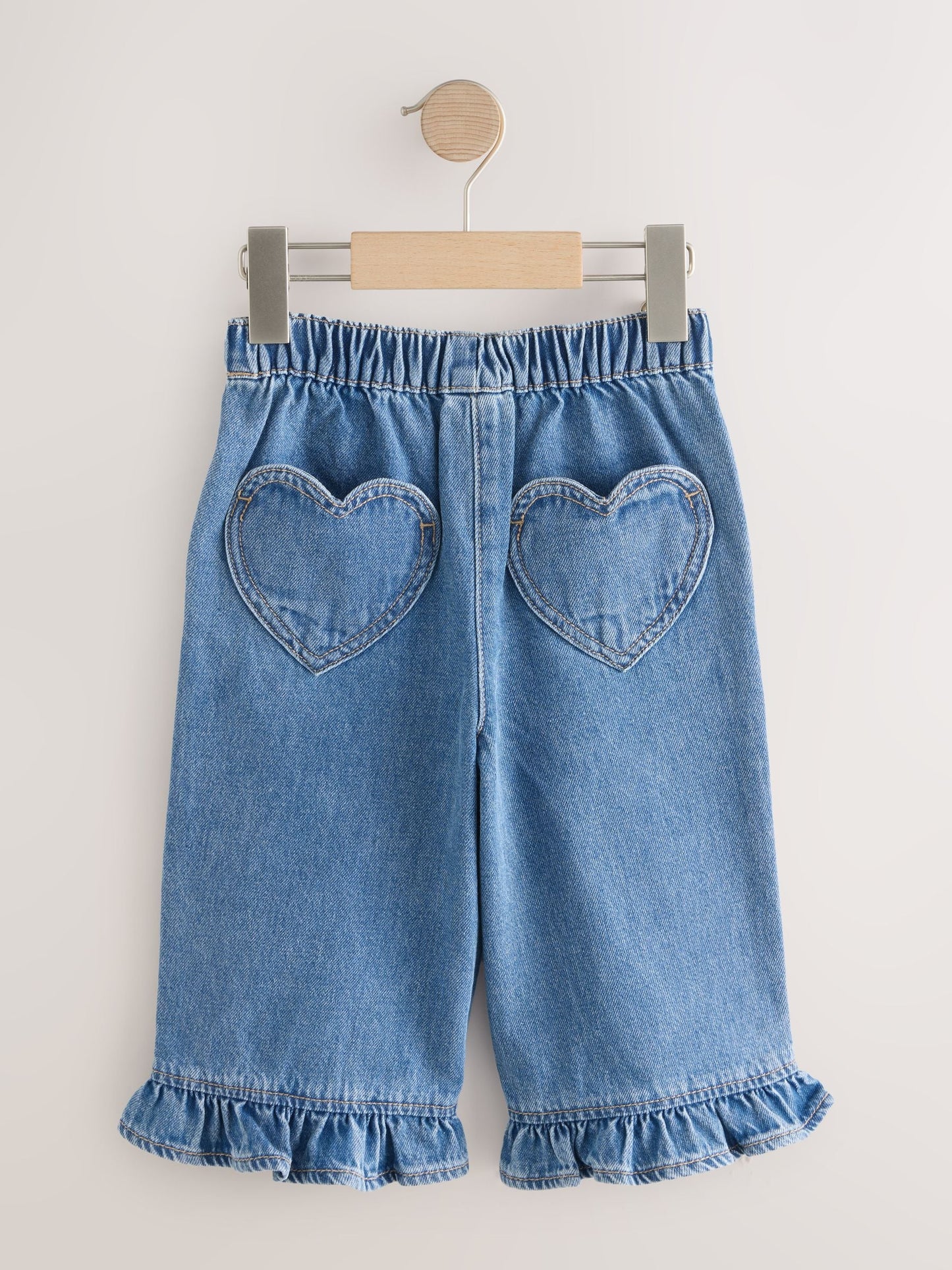 Dsiney Kidz - Denim Frill Hem Wide Leg Jeans (3mths-7yrs) image 6