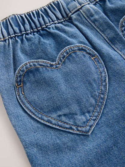 Dsiney Kidz - Denim Frill Hem Wide Leg Jeans (3mths-7yrs) image 7