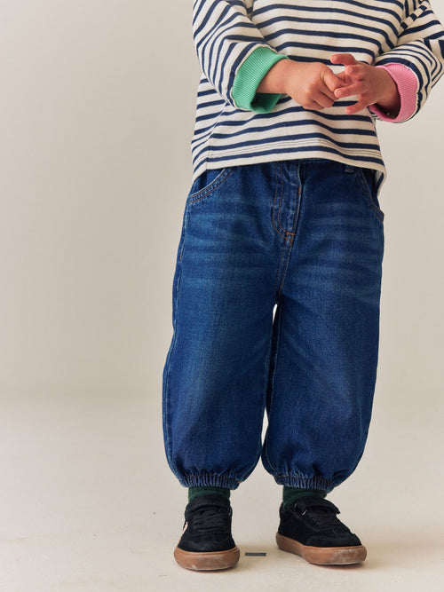 Dsiney Kidz - Dark Wash Barrel Jeans (3mths-7yrs) image 1