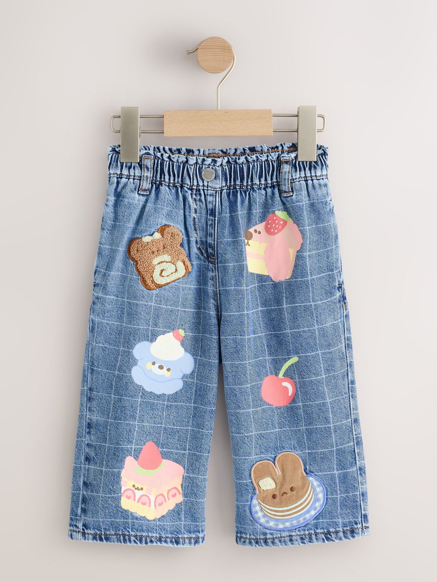 Dsiney Kidz - Dog Cake Print Wide Leg Jeans (3mths-7yrs) image 5