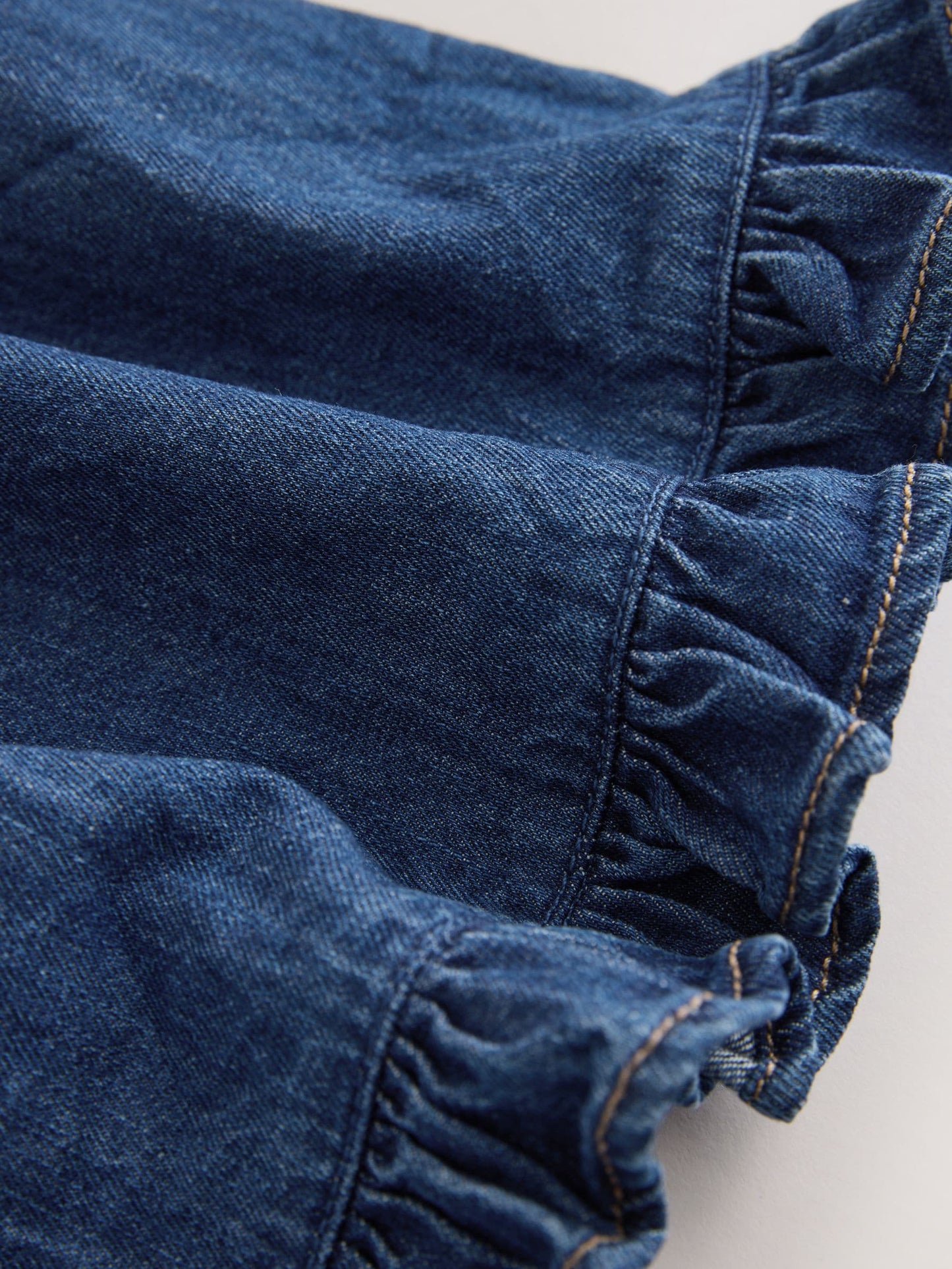 Dsiney Kidz - Dark Blue Denim Frill Hem Skirt (3mths-7yrs) image 3