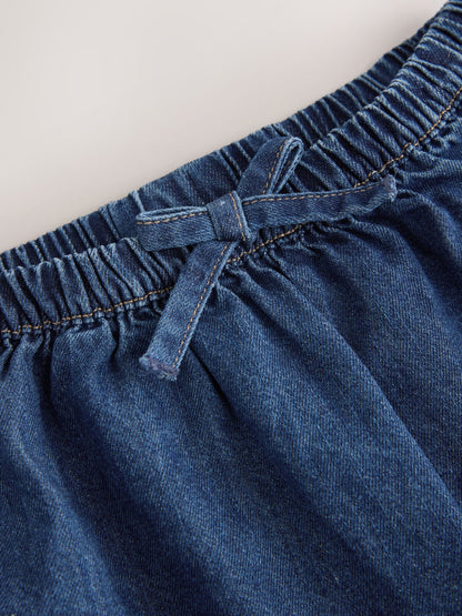 Dsiney Kidz - Dark Blue Denim Frill Hem Skirt (3mths-7yrs) image 4