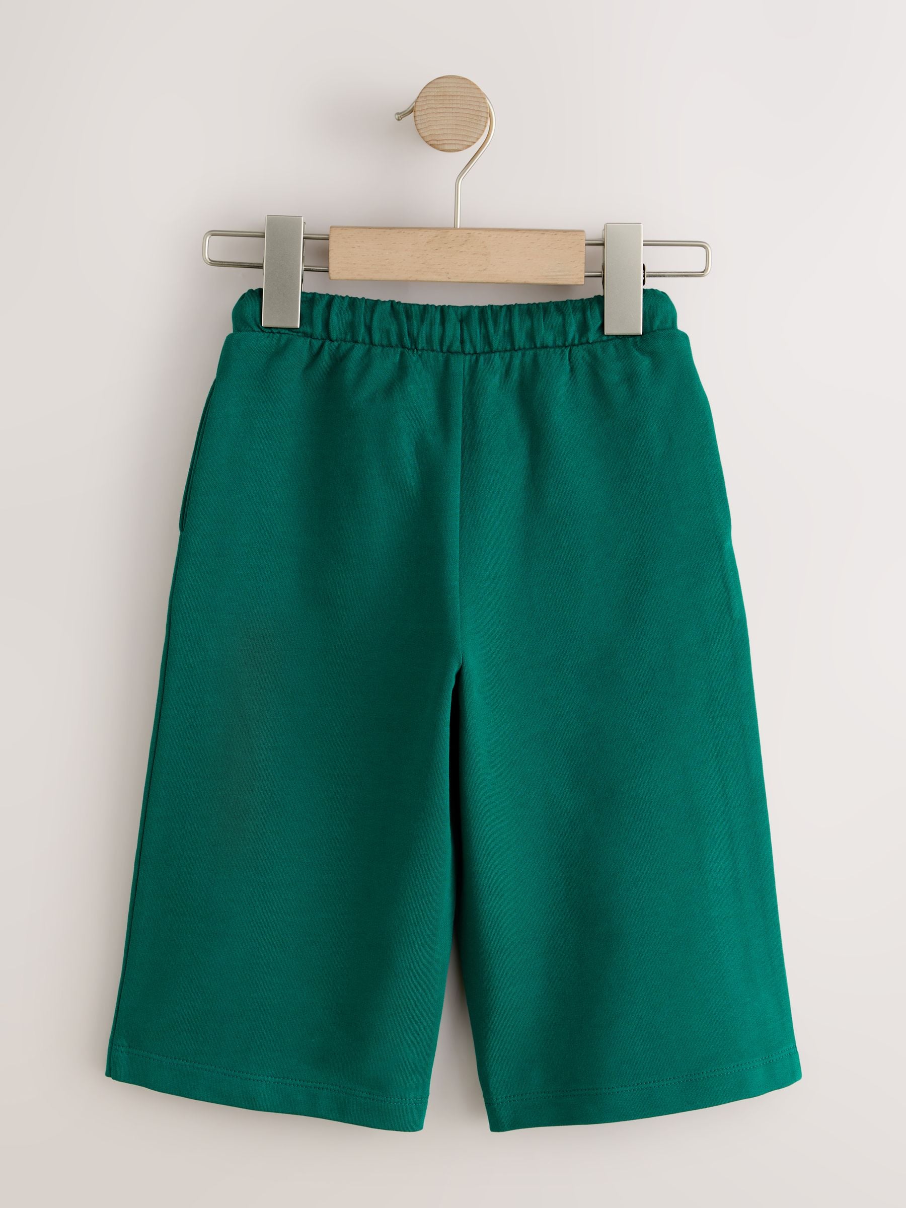 Green Wide Leg Side Stripe Joggers (3mths-7yrs) image 5
