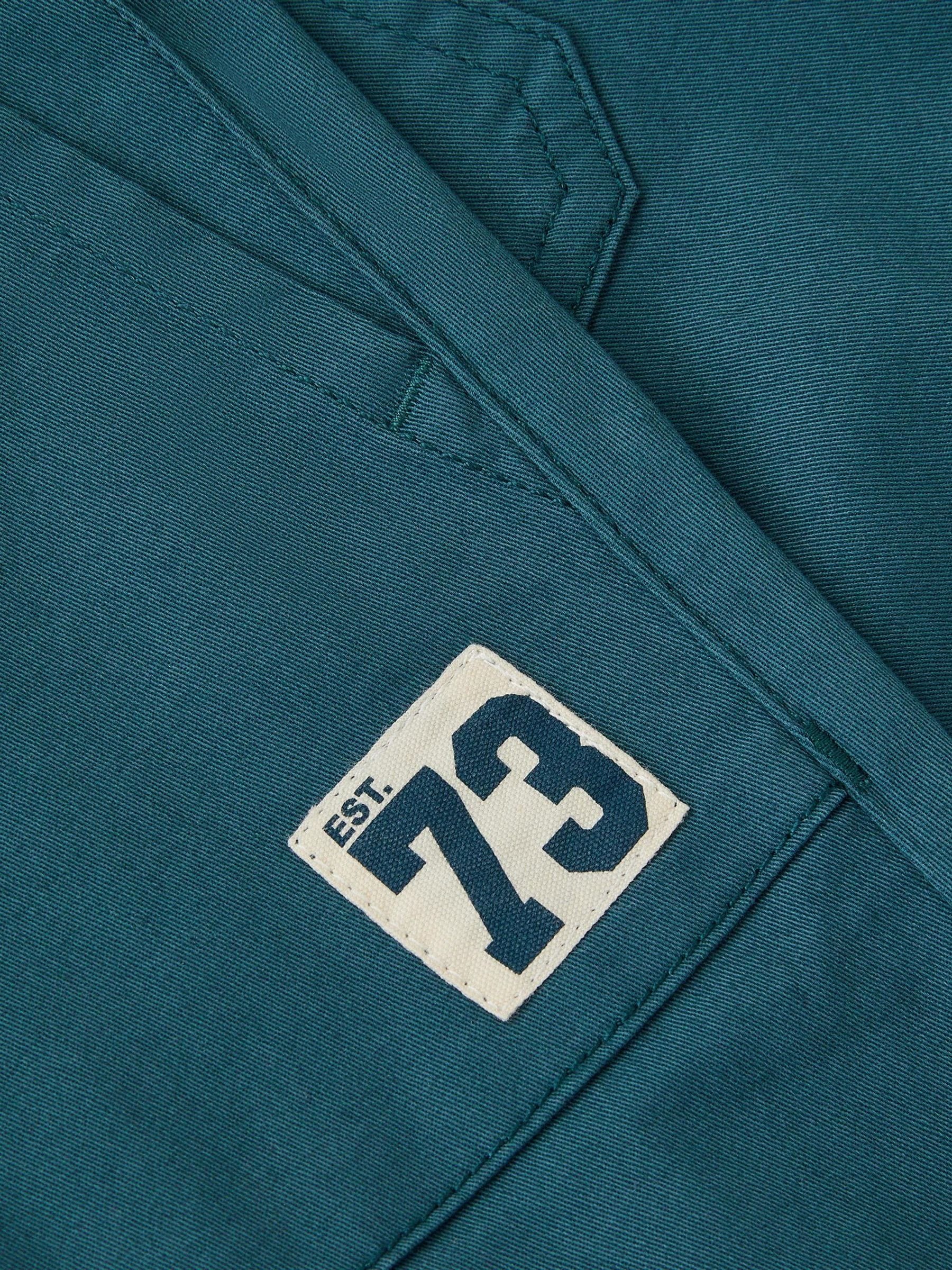 Monsoon Blue Plain Cuffed Trousers image 3