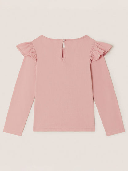 Monsoon Purple Unicorn Embellished Long Sleeve Top image 3
