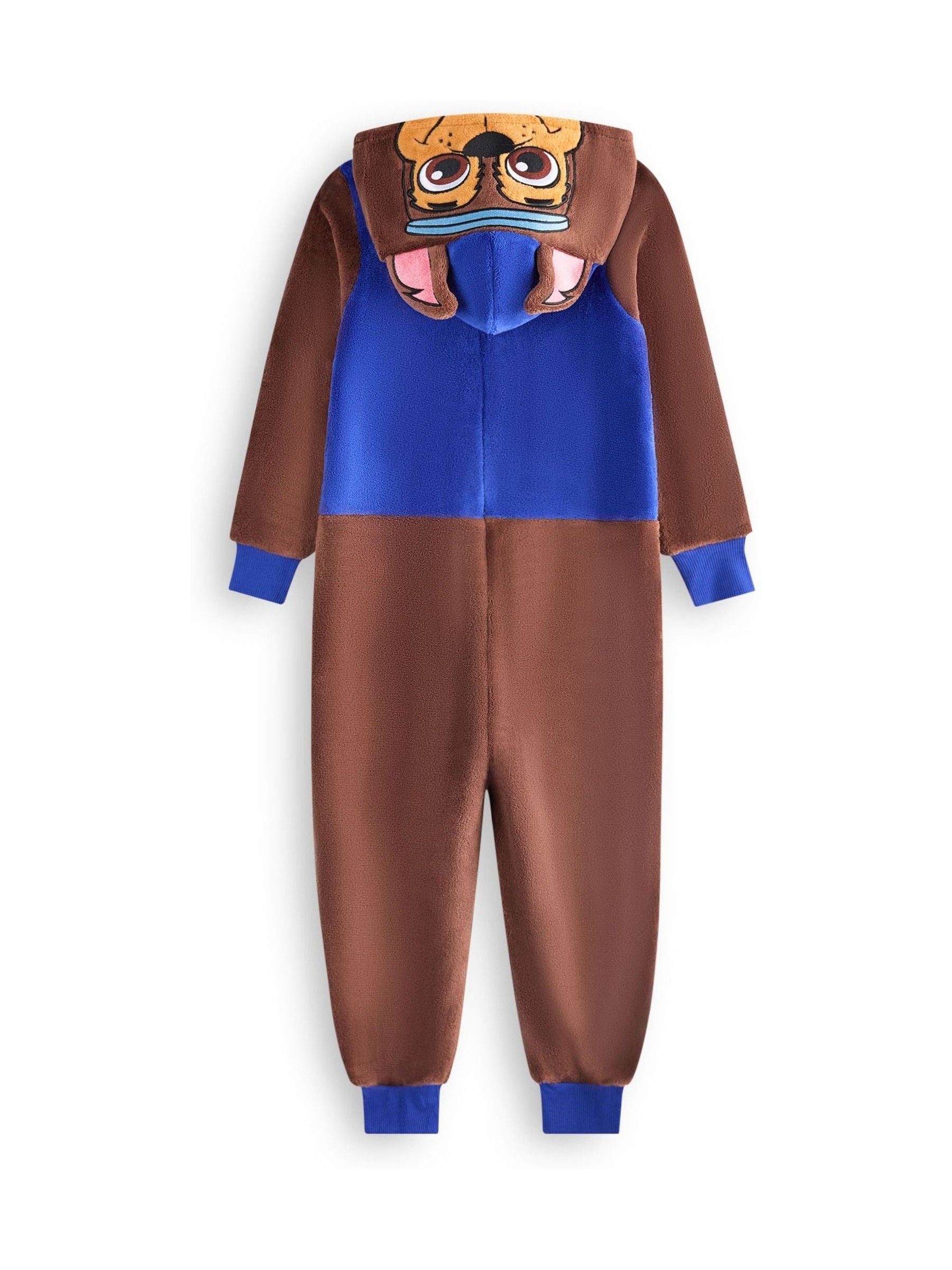 Dsiney Kidz - Vanilla Underground Blue Paw Patrol Unisex Chase Applique Face Onesie image 4