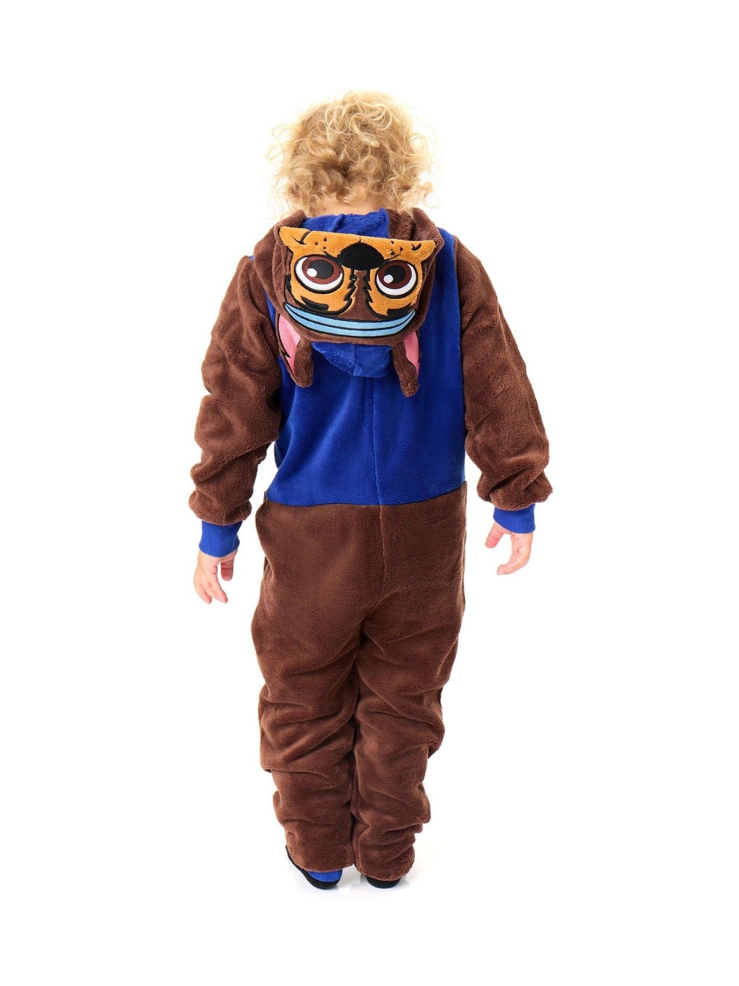 Dsiney Kidz - Vanilla Underground Blue Paw Patrol Unisex Chase Applique Face Onesie image 5