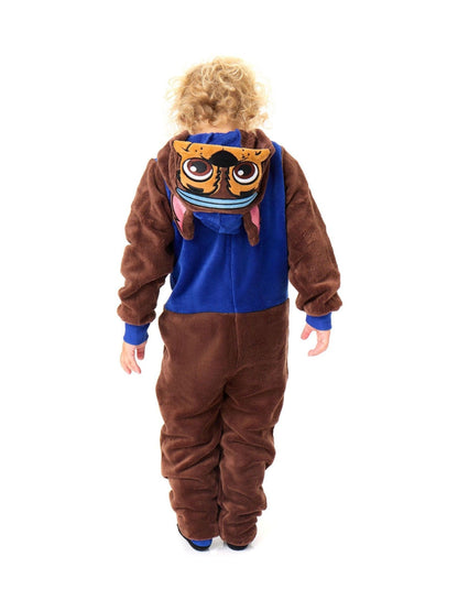 Dsiney Kidz - Vanilla Underground Blue Paw Patrol Unisex Chase Applique Face Onesie image 5