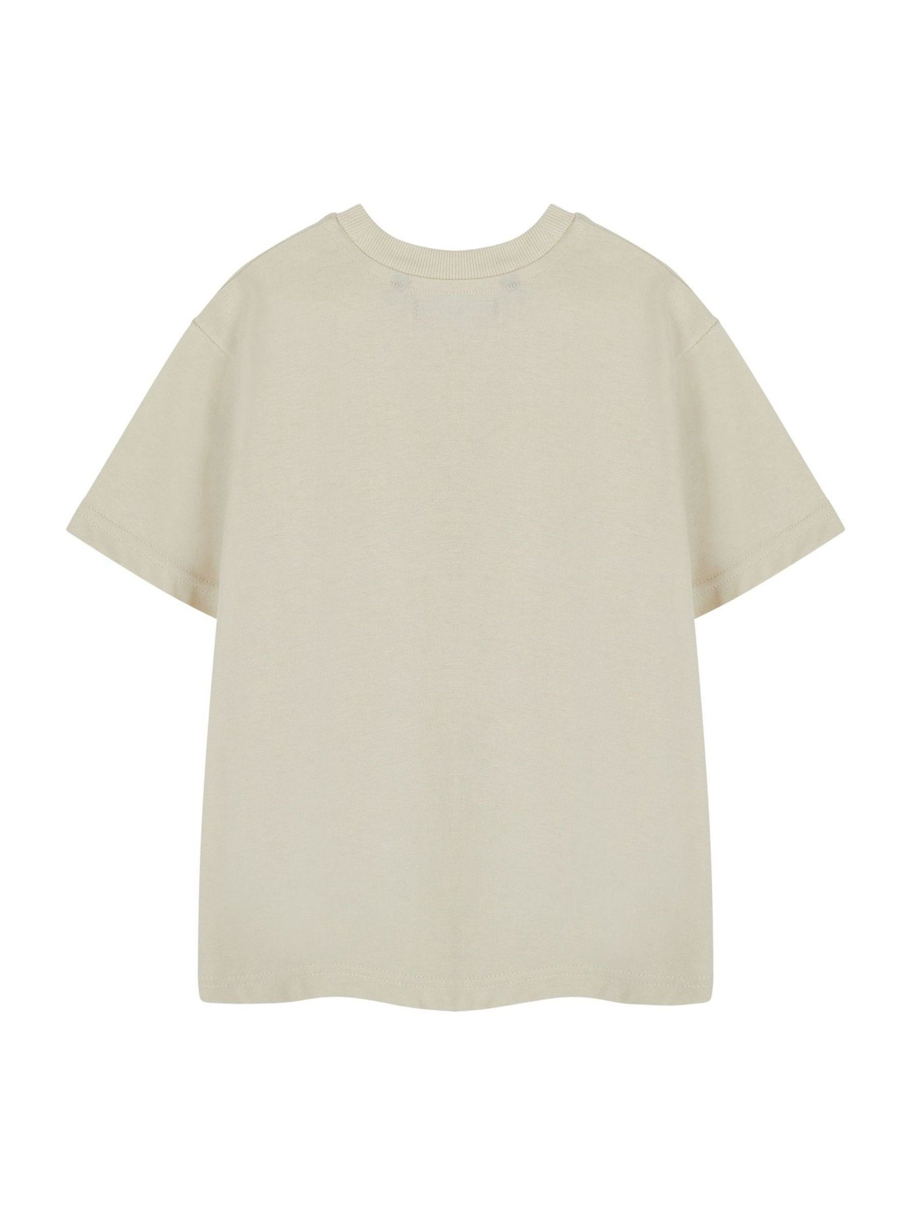 Dsiney Kidz - Vanilla Underground Beige Disney Belle Short Sleeved T-Shirt image 2