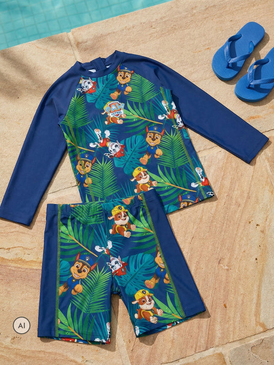 Dsiney Kidz - Vanilla Underground Blue Paw Patrol 2 Piece Swim Suit image 1
