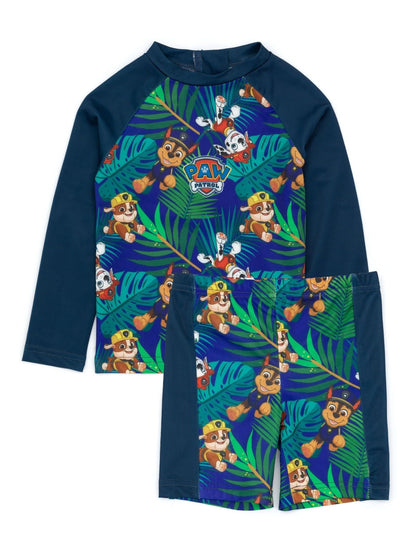 Vanilla Underground Blue Paw Patrol 2 Piece Swim Suit image 1