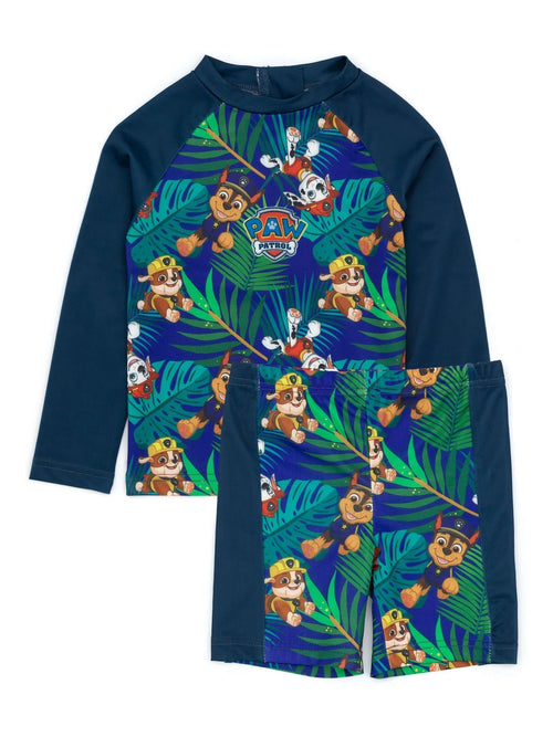 Vanilla Underground Blue Paw Patrol 2 Piece Swim Suit image 1