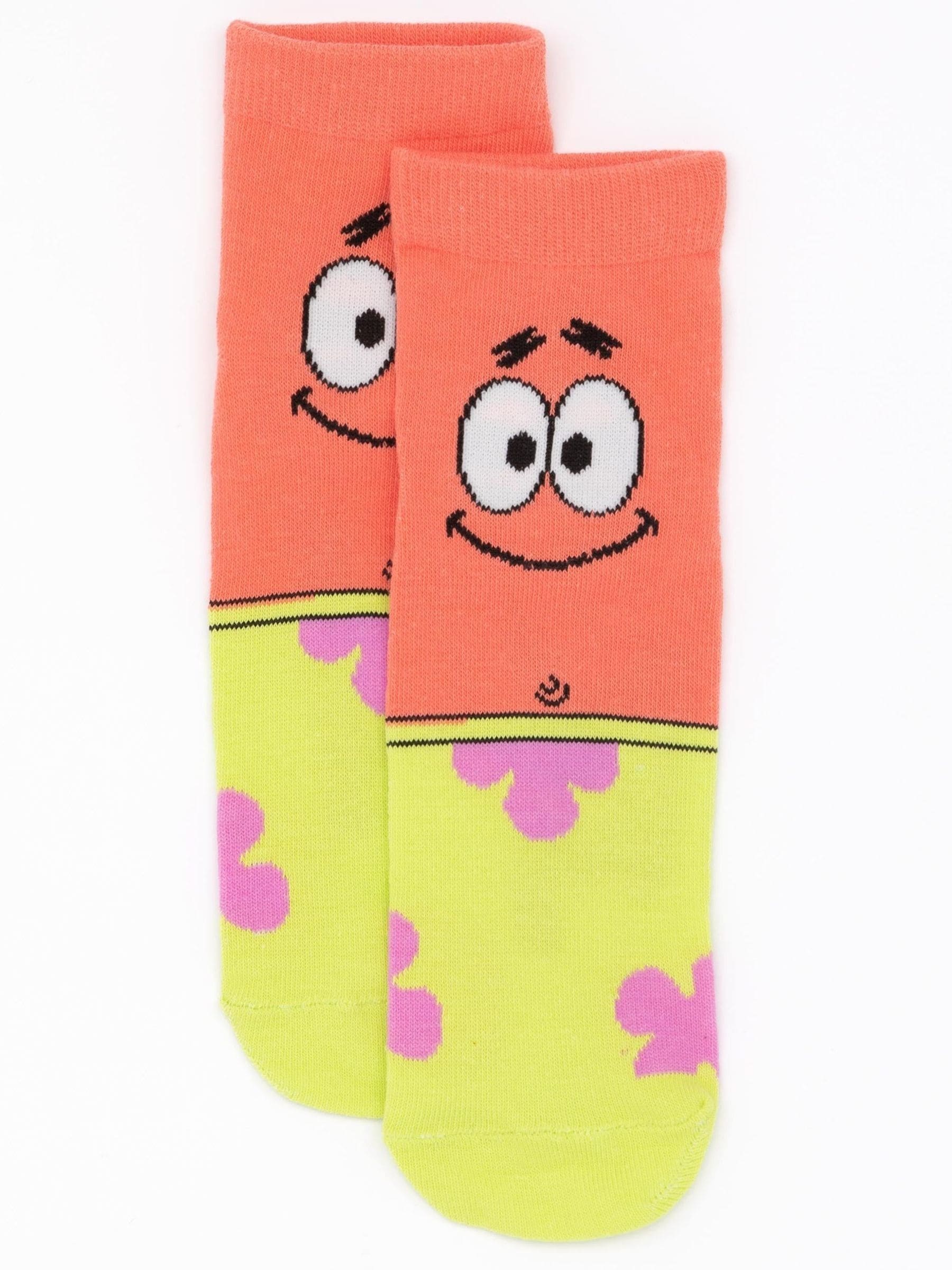 Vanilla Underground Multicolour SpongeBob SquarePants Calf Socks Set of 5 image 3