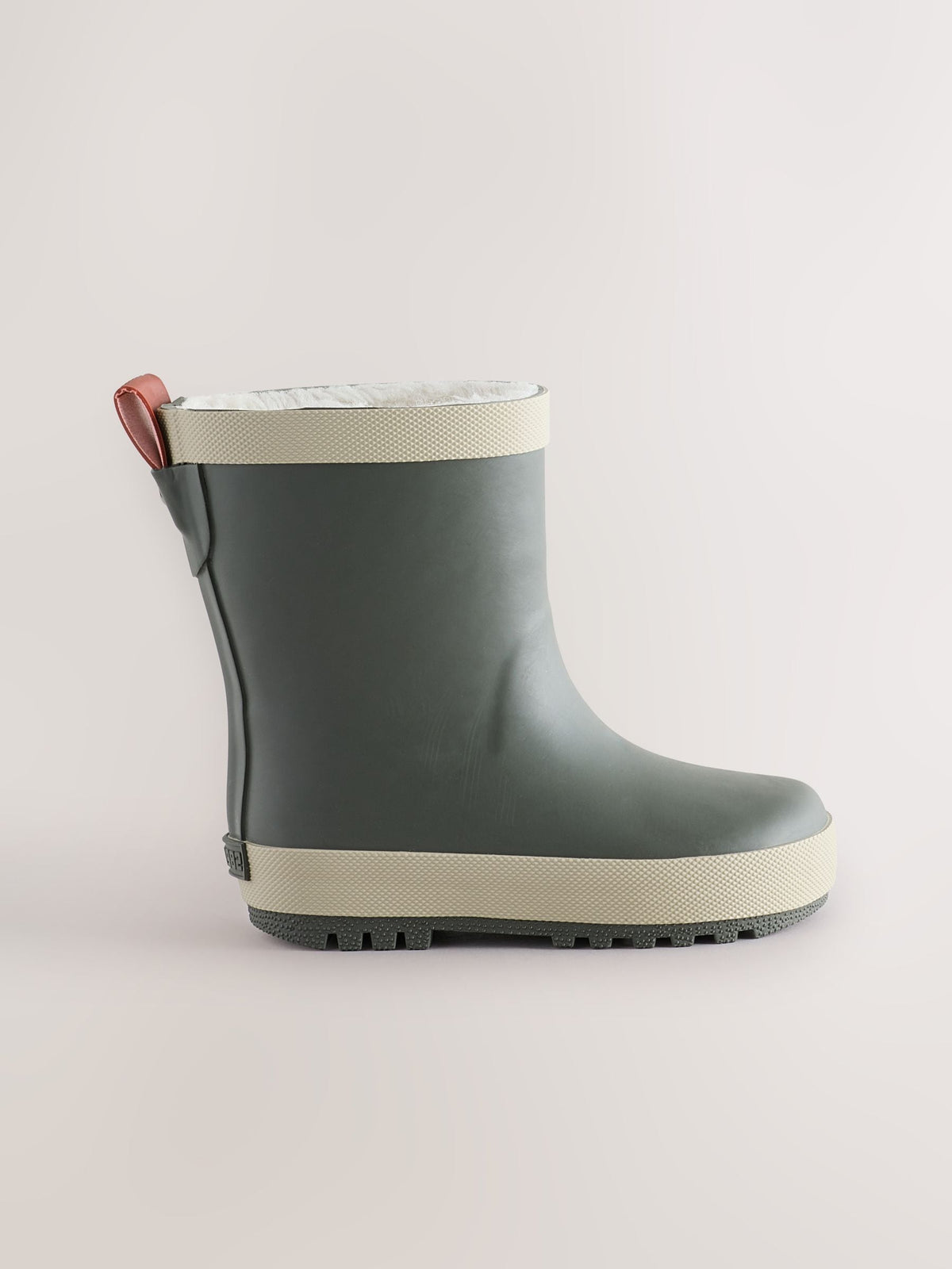 Dsiney Kidz - Green Khaki Warm Lined Rubber Wellies image 2