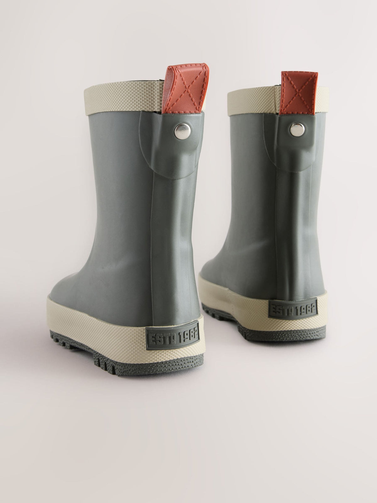 Dsiney Kidz - Green Khaki Warm Lined Rubber Wellies image 5
