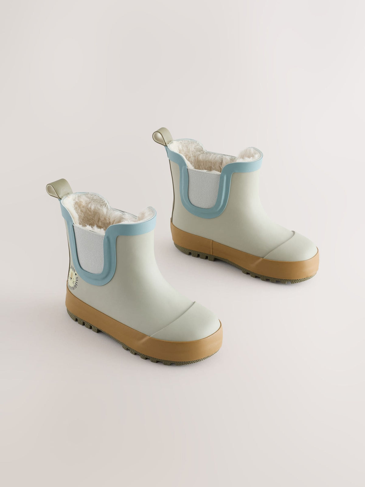 Dsiney Kidz - Neutral Lion Warm Lined Ankle Wellies image 1