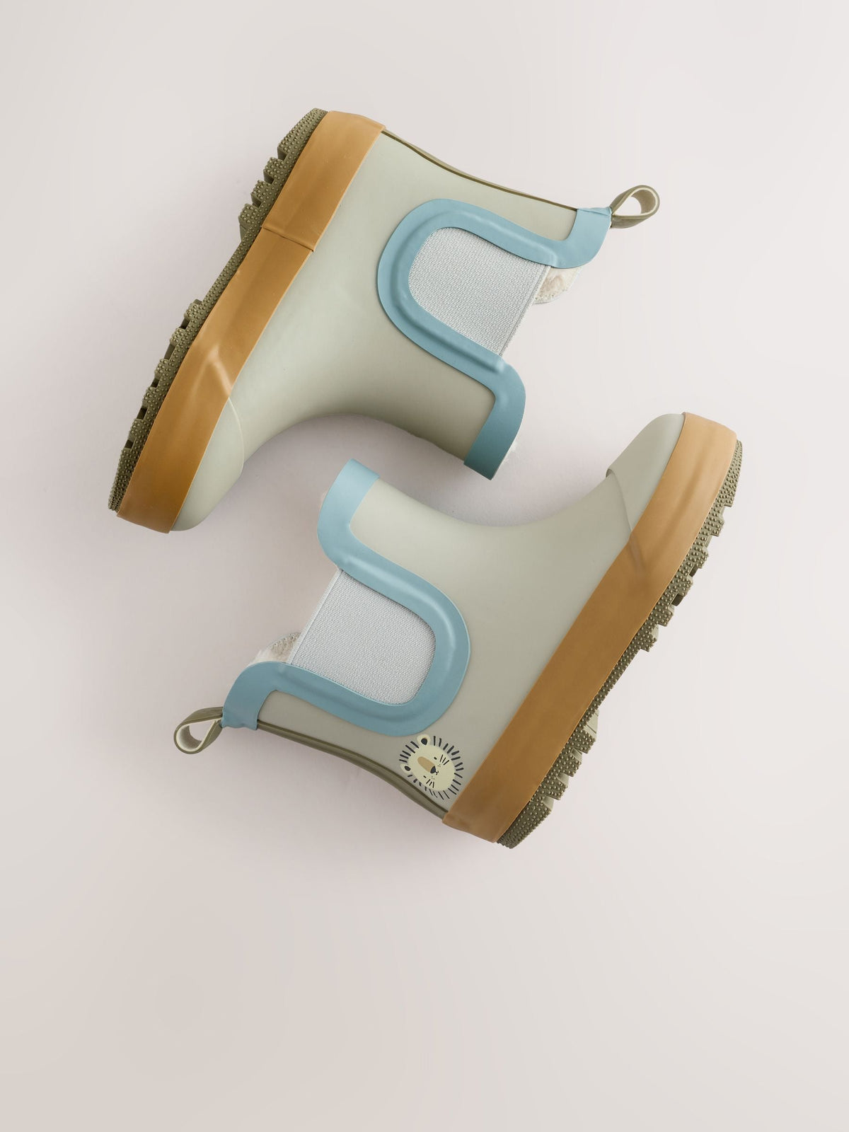 Dsiney Kidz - Neutral Lion Warm Lined Ankle Wellies image 4