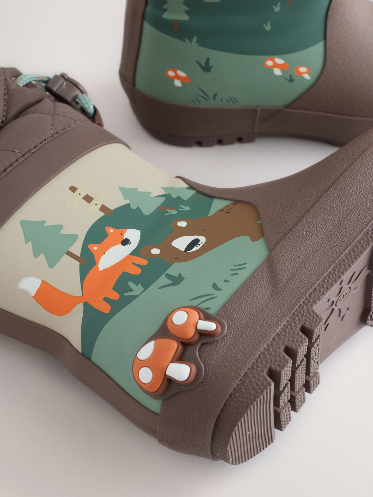 Brown Woodland Cuff Wellies - image 5