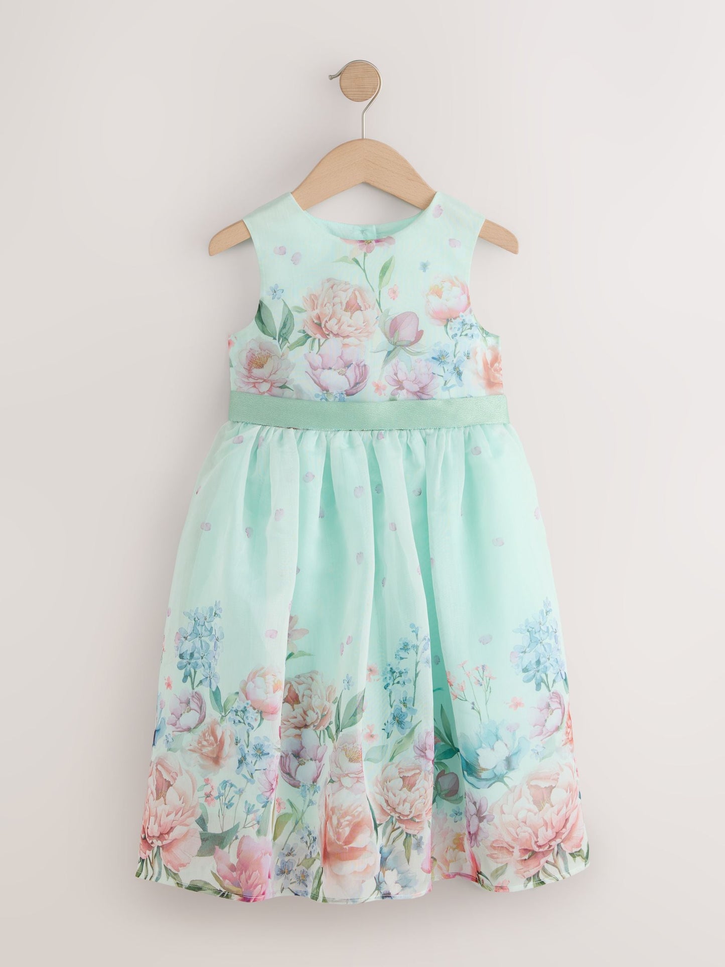 Green Floral Prom Dress (3-16yrs) image 6