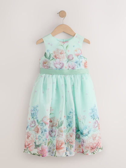 Green Floral Prom Dress (3-16yrs) image 6