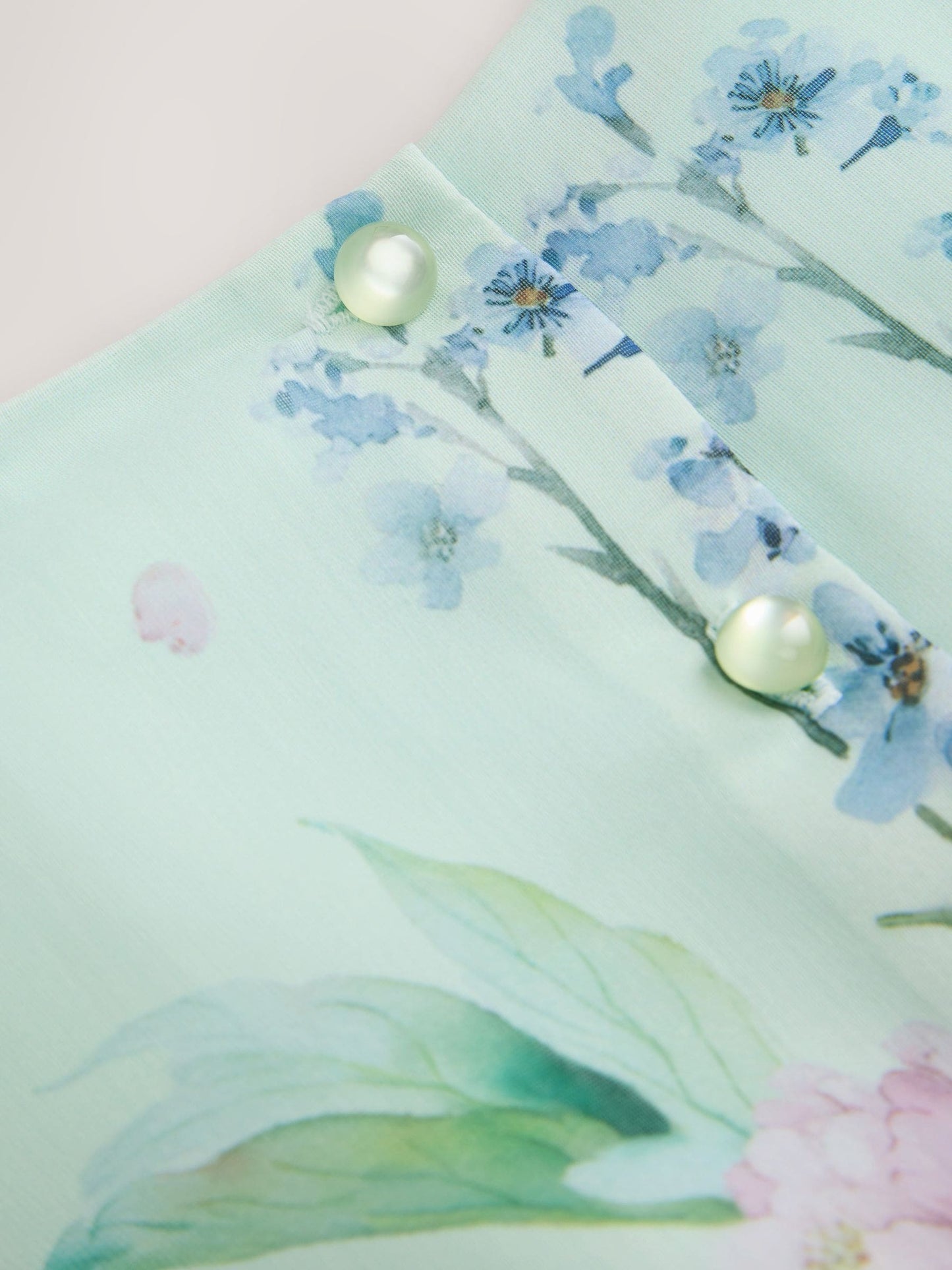 Green Floral Prom Dress (3-16yrs) image 8