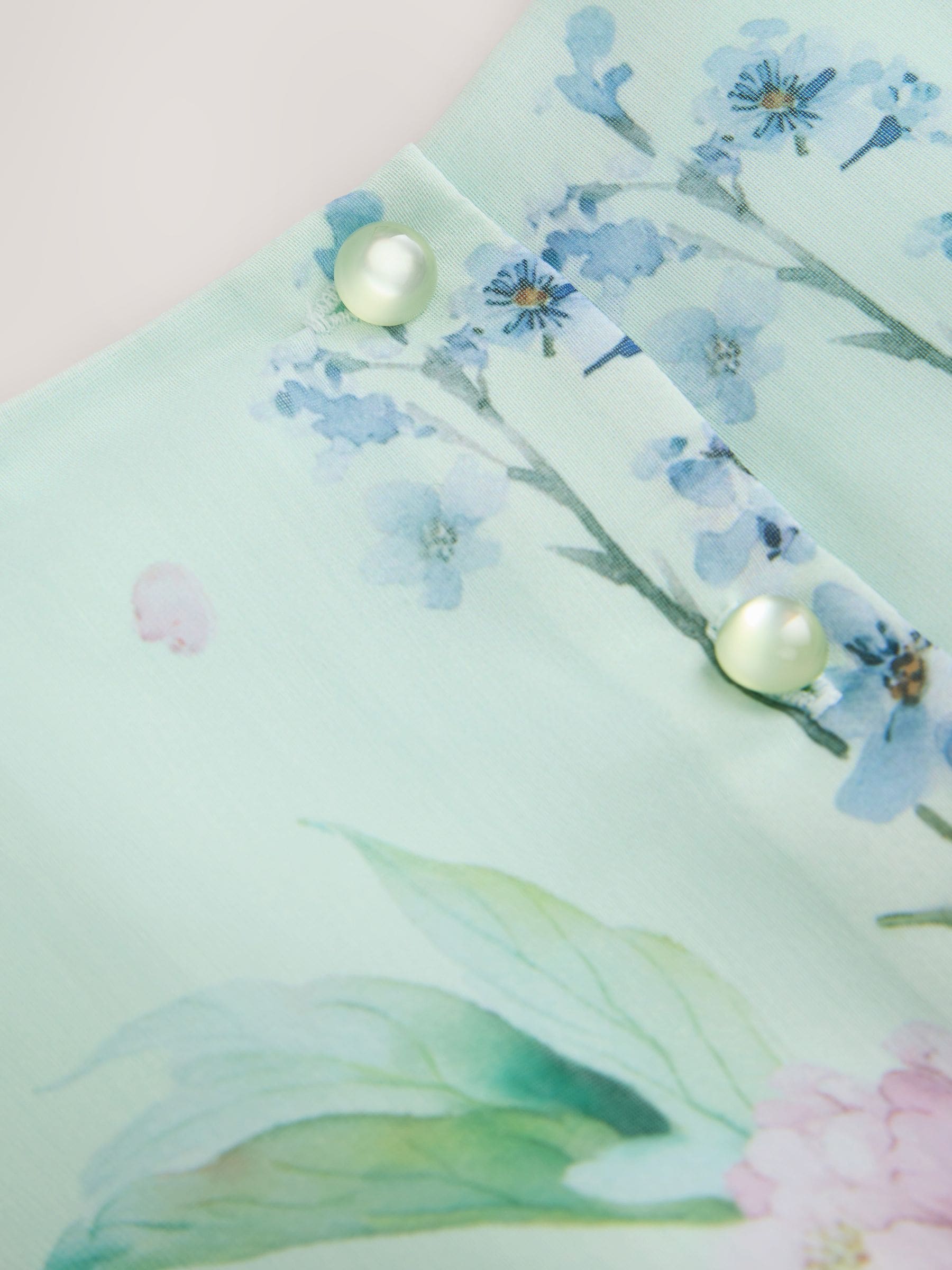 Green Floral Prom Dress (3-16yrs) image 8