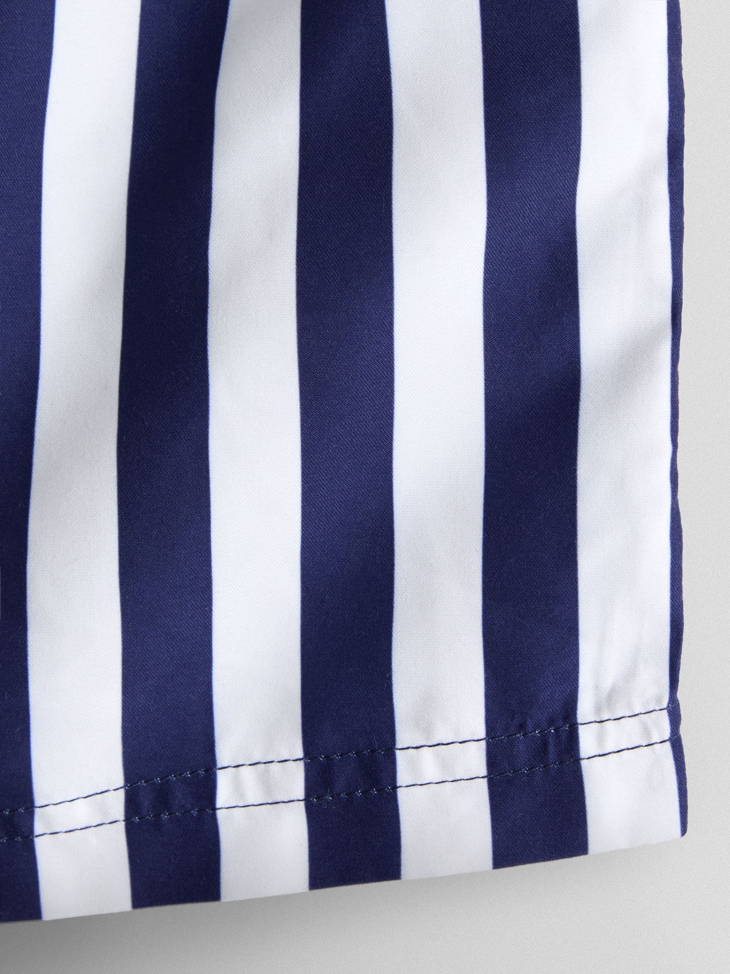 JoJo Maman Bébé Multi Blue & Red Nautical Stripe Swim Shorts 2 Pack image 6