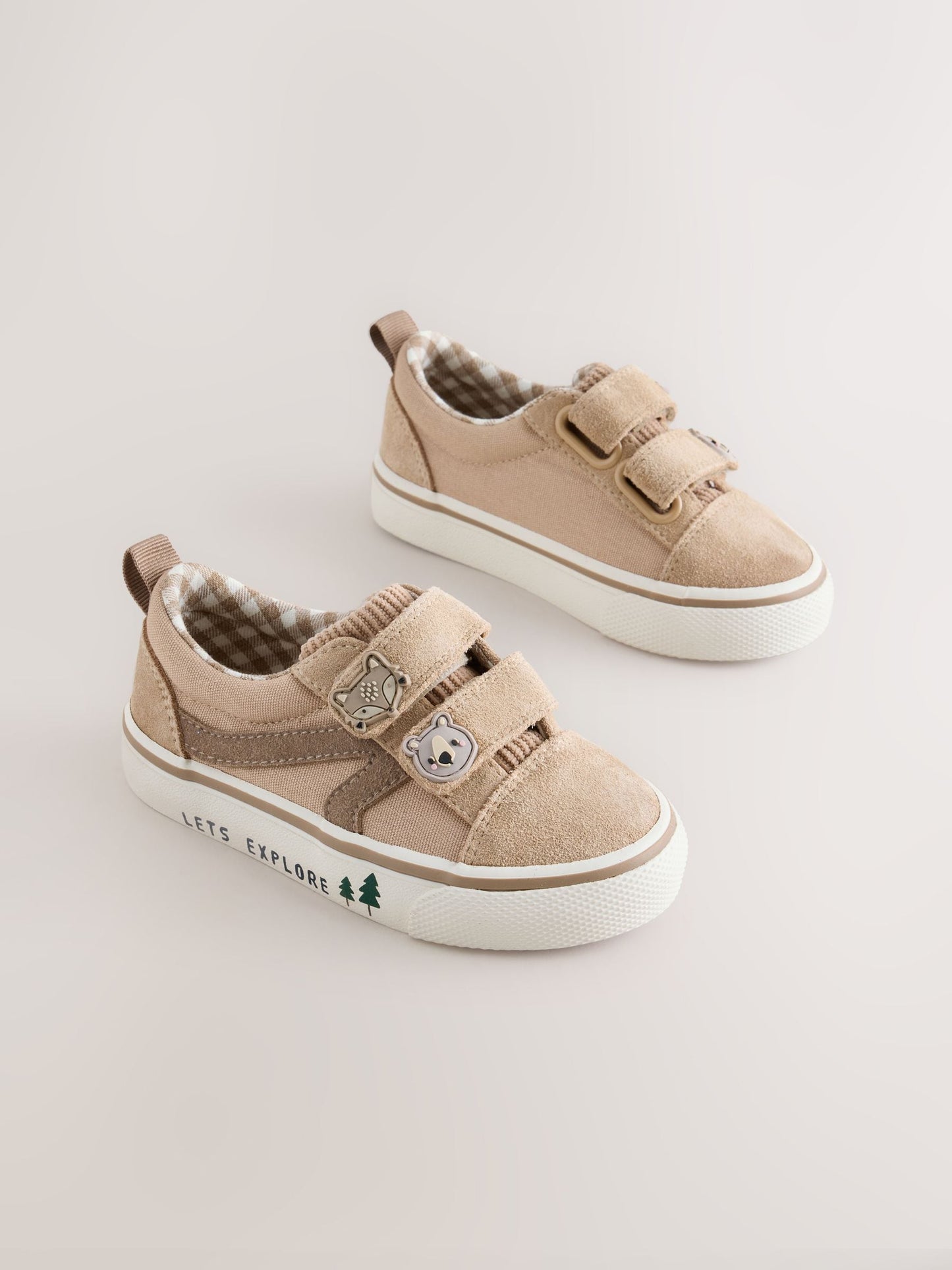 Neutral Animals Standard Fit (F) Touch Fastening Trainers image 1