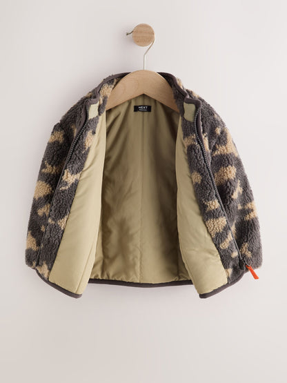 Dsiney Kidz - Camouflage Funnel Neck Zip Through Borg Fleece (3mths-7yrs) image 6