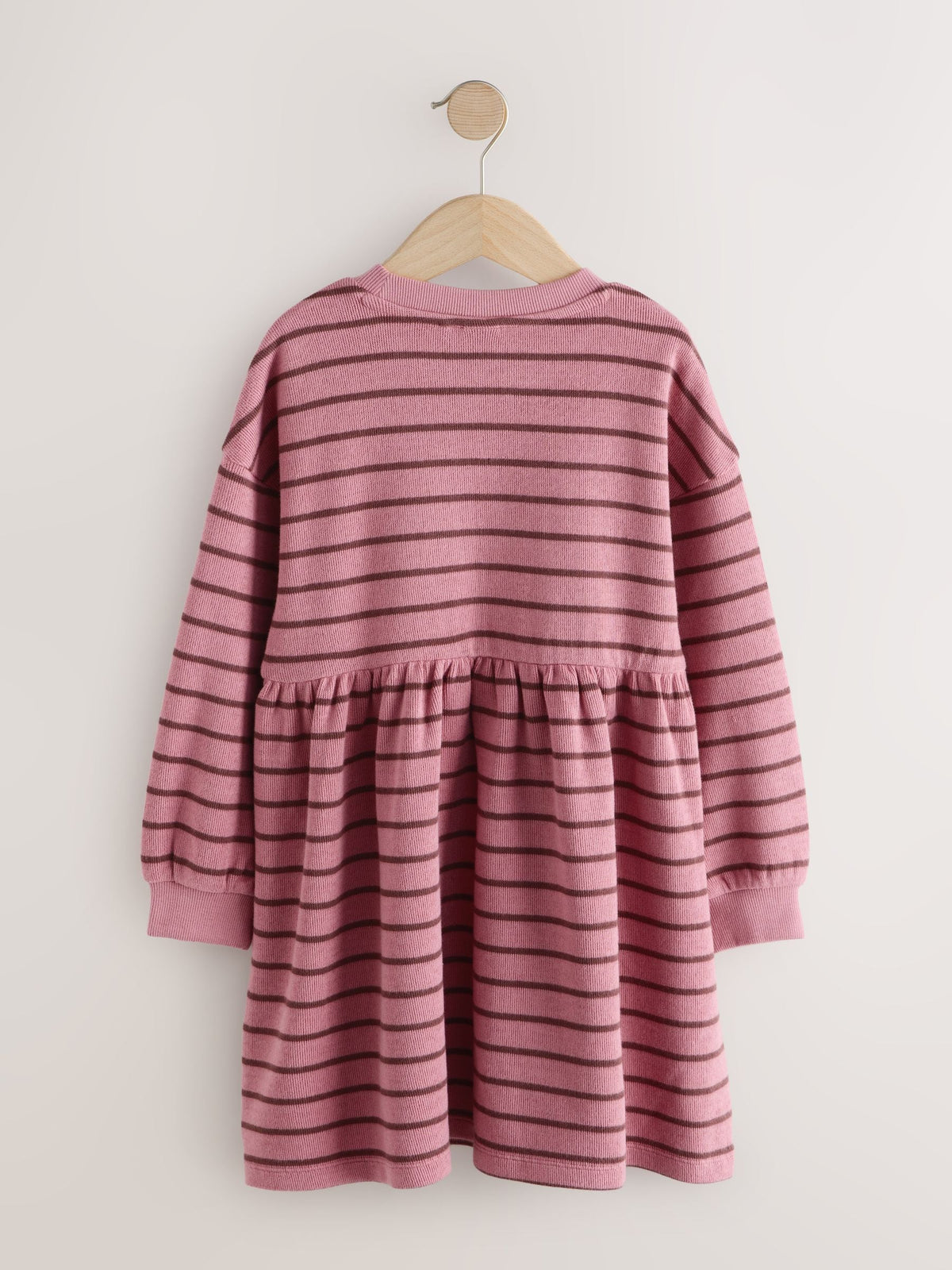 Dsiney Kidz - Pink Stripe Cosy Rib Jumper Dress (3-16yrs) image 5
