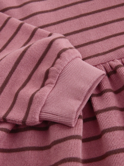 Dsiney Kidz - Pink Stripe Cosy Rib Jumper Dress (3-16yrs) image 7