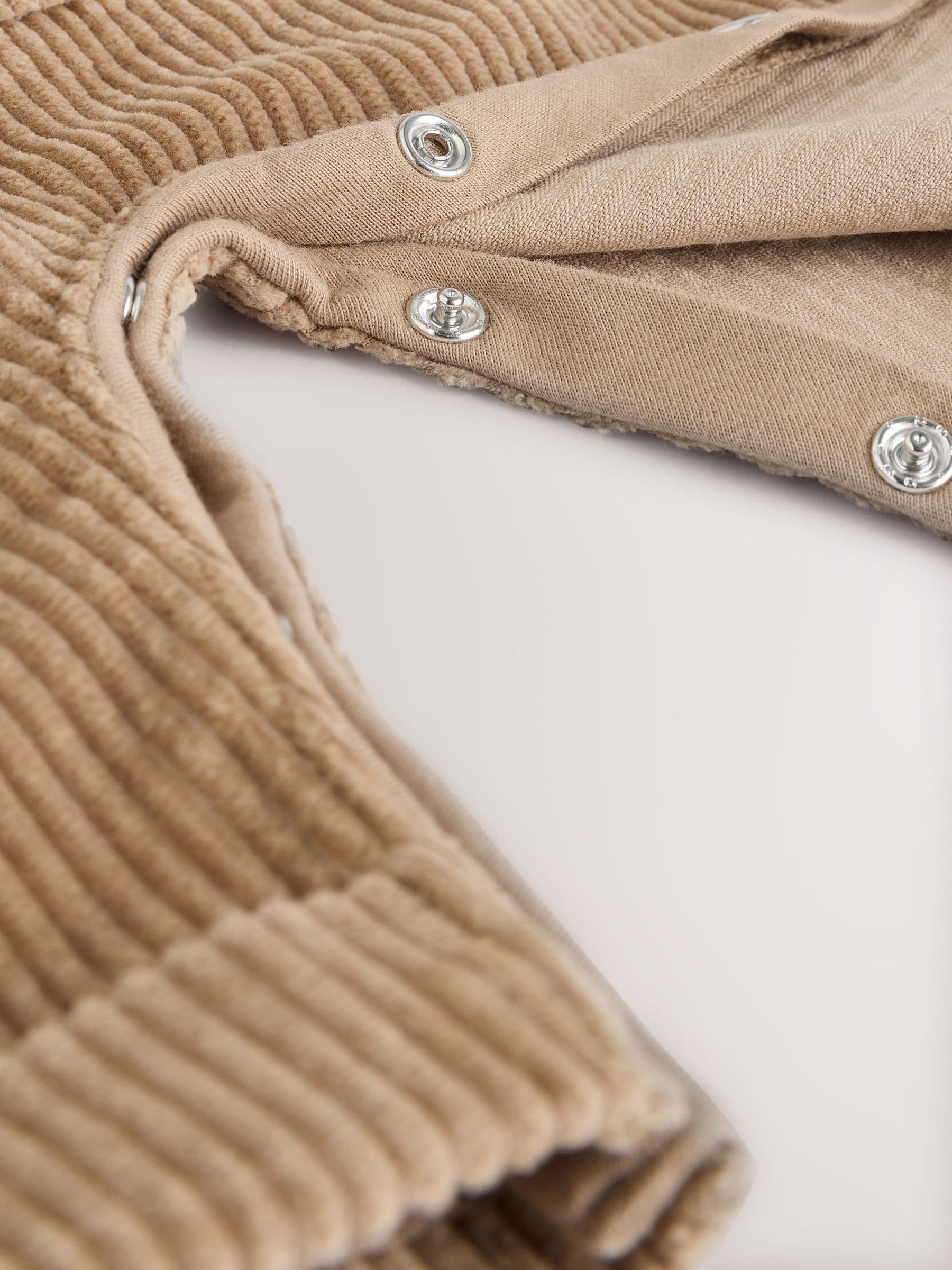 Tan Brown Bear Cord Dungarees and Bodysuit Baby Set (0mths-3yrs) image 7
