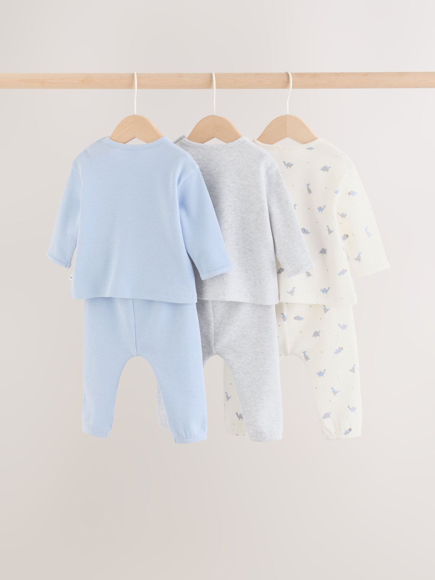Blue Dinosaur Baby Top and Leggings Set 6 Piece (0mths-3yrs) image 2