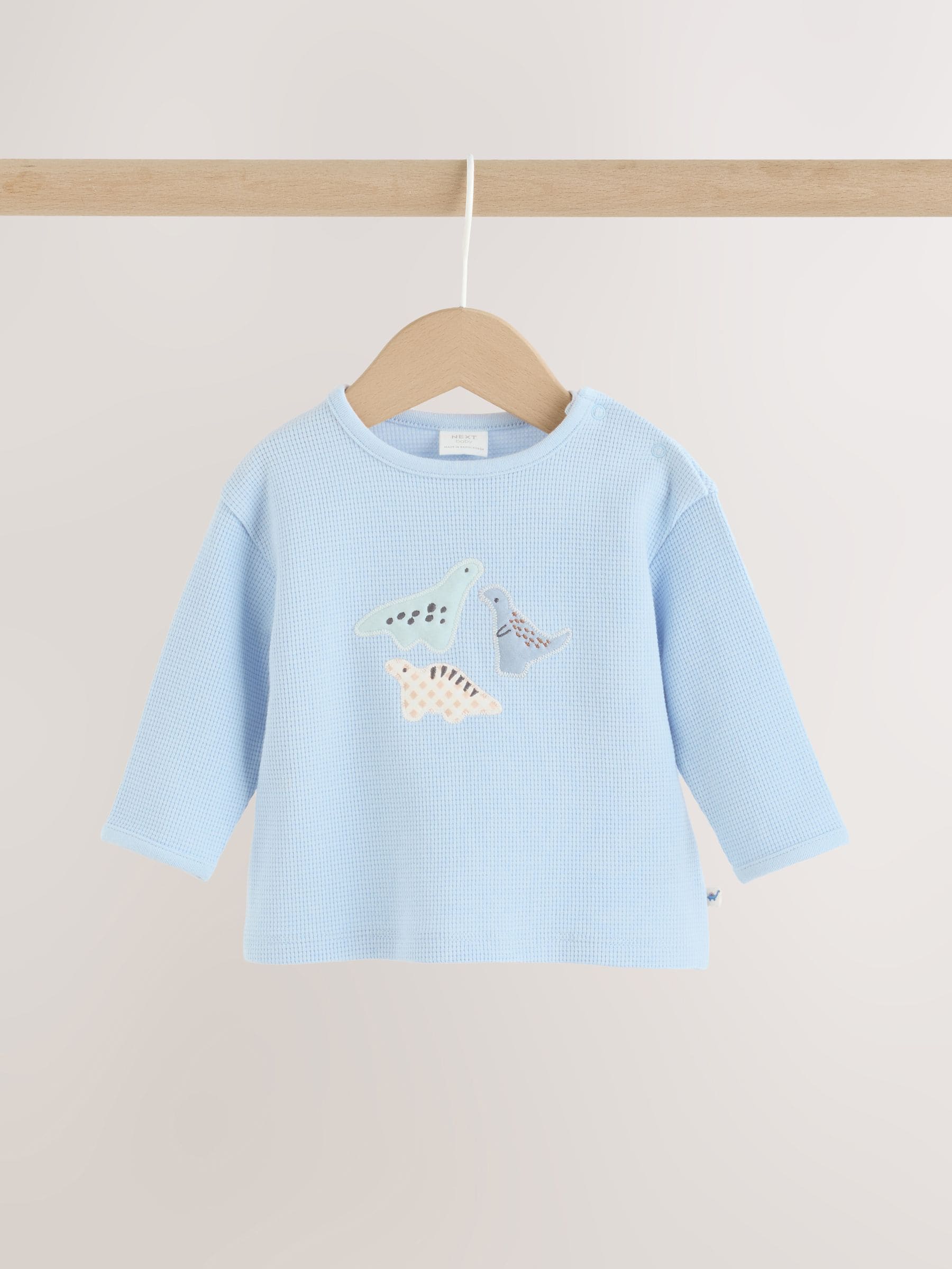 Blue Dinosaur Baby Top and Leggings Set 6 Piece (0mths-3yrs) image 3