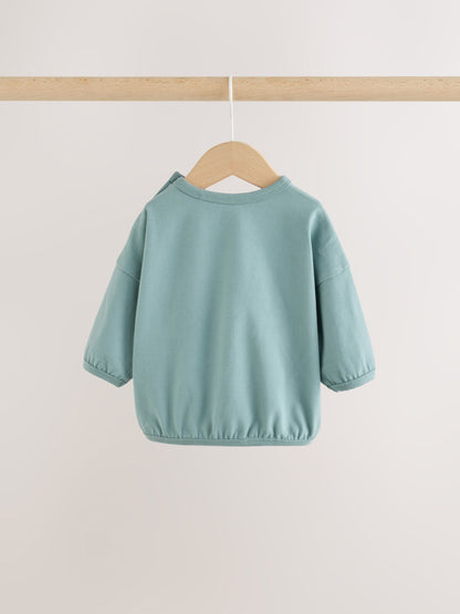 Blue Milk Club Top and Leggings Baby Set (0mths-2yrs) image 5