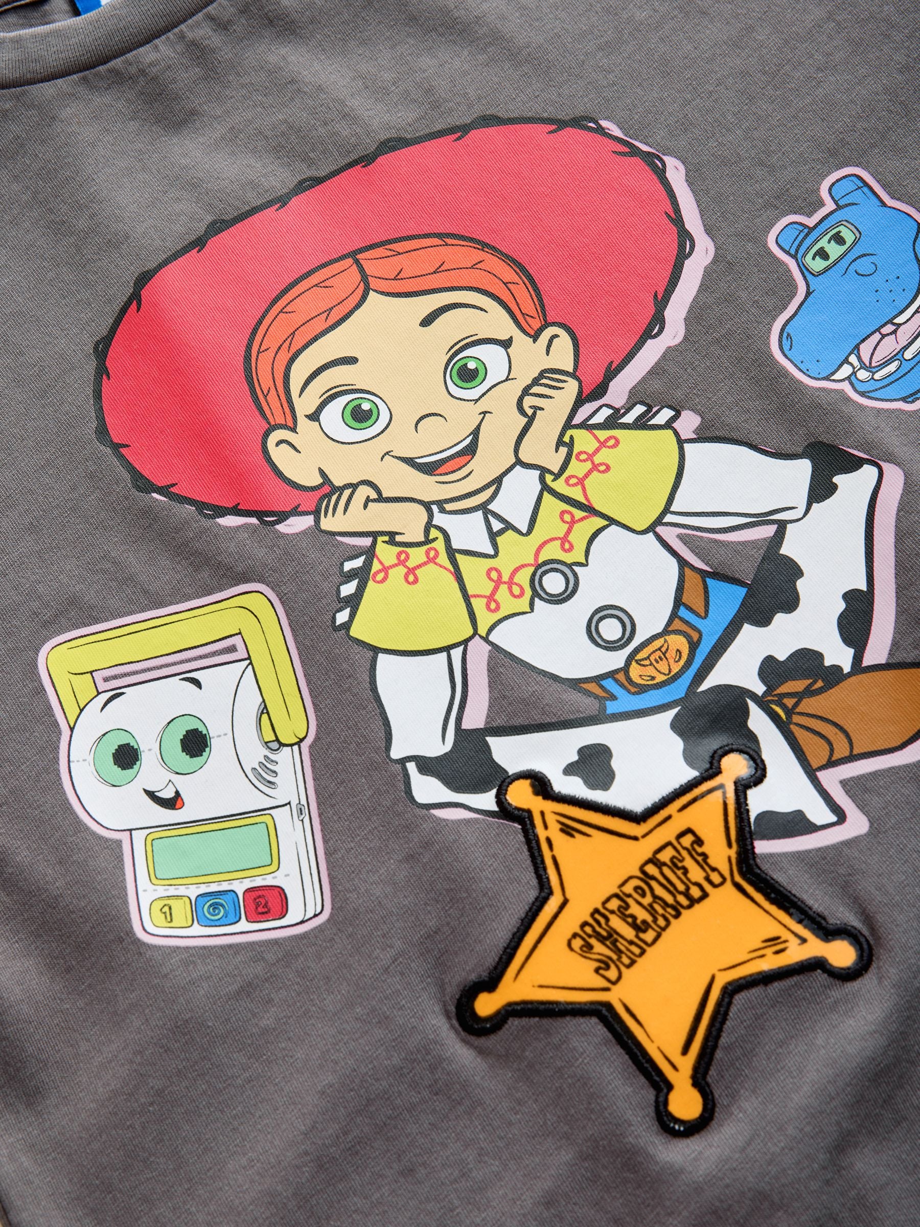Dsiney Kidz - Grey Jessie Oversized Graphic T-Shirt (3-16yrs) image 8