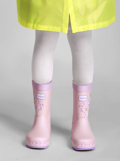 Toezone Pink Unicorn Waterproof Wellies image 5